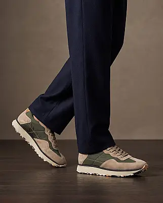 Palmira Tekstil Deri Erkek Günlük Sneaker Ayakkabı - Yeşil - 2