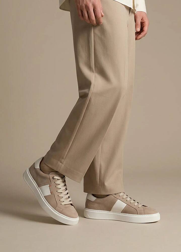Pera Premium Bej Deri Sneaker - 7