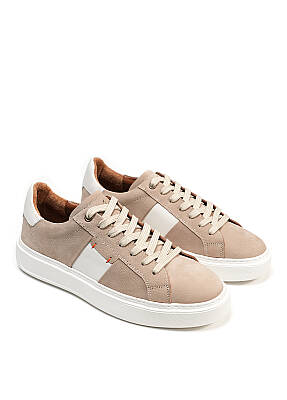 Pera Premium Deri Erkek Sneaker Ayakkabı - Bej - 3