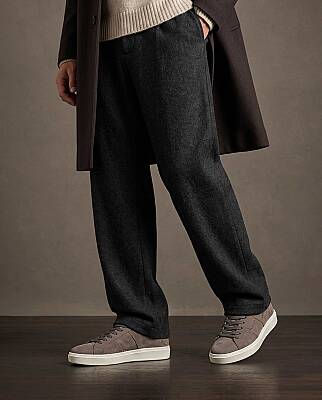 Pera Premium Gri Deri Sneaker - 2