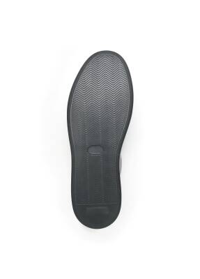 Pera Premium Siyah Deri Sneaker - 7