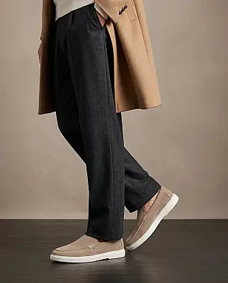 Petra Premium Süet Loafer Bej - 2