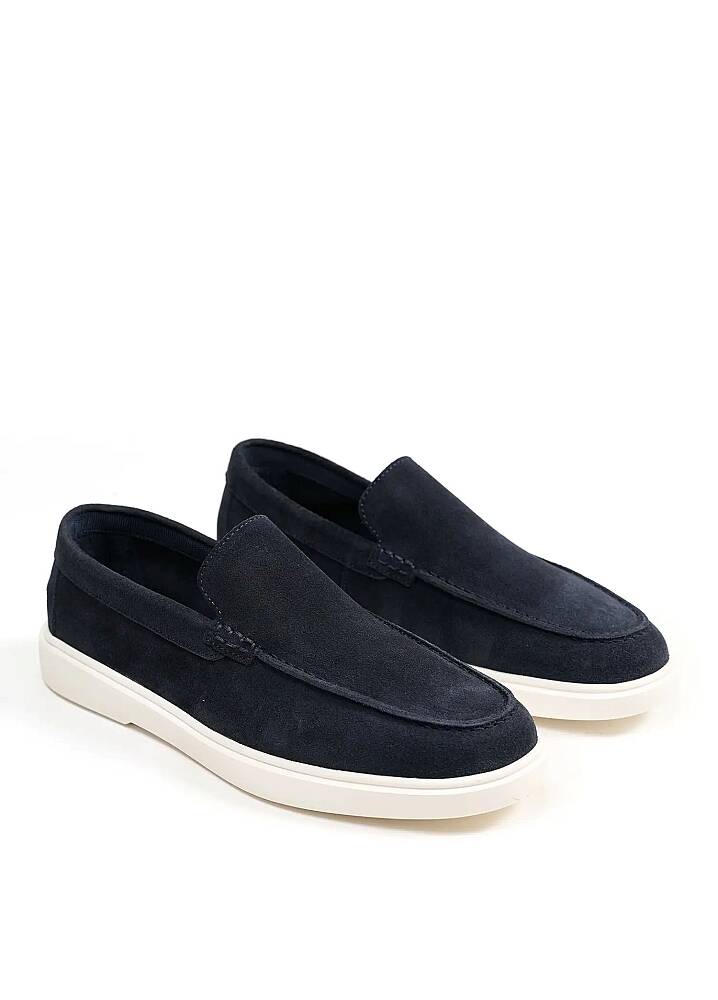 Petra Premium Süet Loafer Lacivert - 4