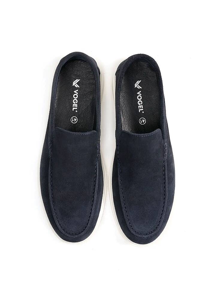 Petra Premium Süet Loafer Lacivert - 6