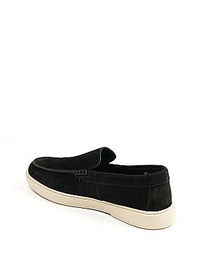 Petra Premium Süet Loafer Siyah - 6