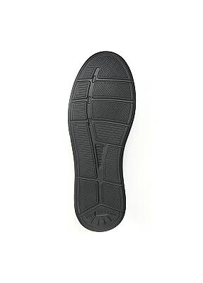 Saba Deri Siyah Sneaker - 7